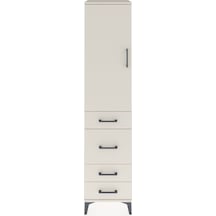 Hyperion Dolap 3 Raflı 4 Çekmeceli Tek Kapaklı 44x44x195 Aytaşı-aytaşı Aytası