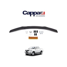 Cappafe Toyota Uyumlu Hilux Ön Kaput Koruyucu Rüzgarlık 4Mm Abs 12-15
