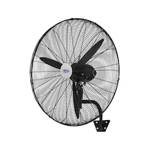 Ayrex Hims Hef-d750 210w 30 İnç Siyah Alüminyum 3 Kanatlı Sanayi Tipi Duvar Vantilatörü