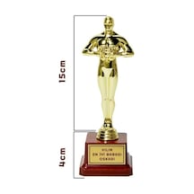 Kişiye Özel Tasarlanabilen Oscar Ödül Heykeli Küçük Boy 15 Cm