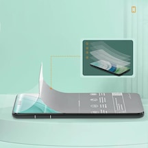 Samsung Uyumlu F36 Nano Ekran Koruyucu Esnek Ultra İnce - Maxxpro - Mat Hayalet