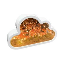 Pazly Suntek Pembe Lambası Küçük Gece Dıy Başucu Banyo Ayna Ui Ahşap