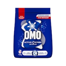 Omo Active Oxygen Beyaz Çamaşırlar İçin Toz Deterjanı 4.5 Kg 4 Adet