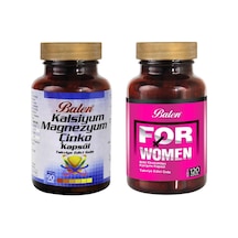 Balen For Woman(Bayan)+Balen Kalsiyum Magnezyum Çinko