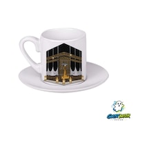 Kabe Türk Kahvesi Fincanı 0129 Beyaz
