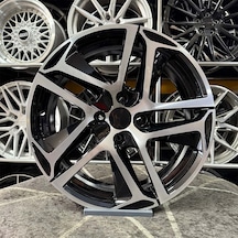 17 İnç 4x108 Peugeot Citroen Siyah Elmas Kesim 4 Adet