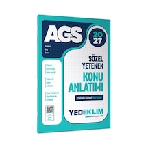 2027 Meb Ags Sözel Yetenek Konu Anlatımı / Kolektif