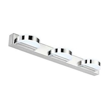 Ycl 12W.50Cm Led Duvar Apliği Y.Daire 4000K (Yda-2012 G) Krom