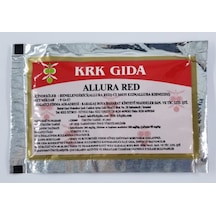 Krk Gıda Toz Gıda Boyası Kırmızı Allura Red 9 G