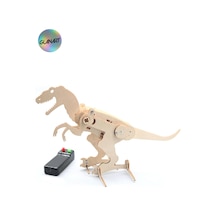 Robotik Kendin Yap Robot T-rex Yapım Seti Çocuklar İçin Hareketli Sistem