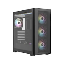 Frısby FC-9535G 650 W 80+ 4X RGB Oyuncu Mesh Bilgisayar Kasası
