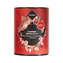 Rıoba Karışık Bitki Çayı 75 G Nar Çiçekleri, Kırmızı Pancar Ve Roybos 4'li Avantaj Paketi - 4 A Tarı
