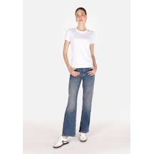 Colin's Colins Straight Fit Orta Bel Düz Paça Kadın İndigo Jean Pantolon Cl1072704 Q1.v1 Dn44006 Denim