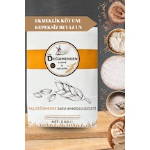 Ekmeklik Köy Unu - Kepeksiz Beyaz Un - 5 Kilo