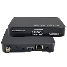Botech Nero 2+ Wi-Fi Linux Tabanlı Uydu Alıcısı + IP TV Üyeliği 1 Yıl
