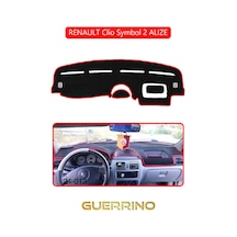Renault Clio Symbol 2 Alızetorpido Koruma Halısı Kırmızı Kenar