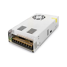 Yüksek Güçlü 24v 15a Adaptör Gümüş Renk 180w Endüstriyel Kullanım