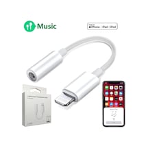 Lightning To 3.5mm Kulaklık Dönüştürücü Adaptör Apple iPhone Uyumlu / Pop-up Stn
