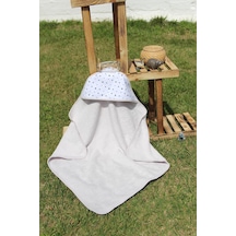 Baveno %100 Pamuk Yıldız Desenli 75x75 Bebek Kundak