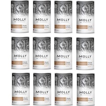 Molly Kuzu Etli Ve Patatesli Soslu Köpek Konservesi 400 G X 12 Adet