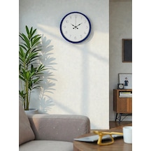 36 Cm Lacivert Dekoratif Duvar Saati Diğer 81713523