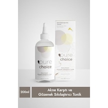 Pure Choice Akne Karşıtı Gözenek Sıkılaştırıcı Tonik 200 Mililitre 3 Paketi