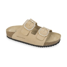 Terlik Kadın Vg1571tk Valleverde Nabuk Slipper Corda Toprak