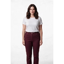 De White's Kadın Pantolon 27k21727 Bordo