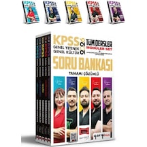 Yargı 2026 Kpss Gy-gk Tüm Dersler Tamamı Çözümlü Modüler Soru Bankası Seti