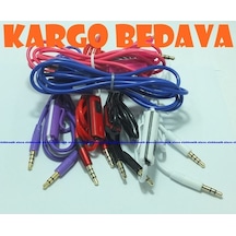 Arac Ici Mikrofonlu Kaliteli Aux Kablo Araç Teyp