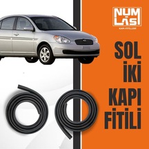 Hyundai Accent 2006-2012 Sol Ön Ve Arka Kapı Fitili-a Kalite-numlas-nm6349