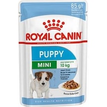 Mini Puppy Pouch Yavru Köpek Konservesi 12 Adet 85 Gr