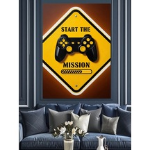 Ahşap Tablo Joystick Oyun Konsolu Hayvan Tabloları