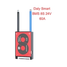 Daly Smart Bms 8s 24v 60a Lifepo4 Bluetooth Batarya Yönetim Ünitesi