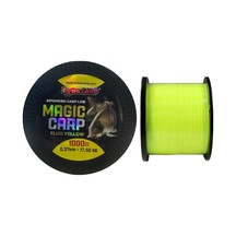 Extra Carp Magic Carp 1000mt 0.37mm 17.5kg Fluo Yellow Sazan Misinası