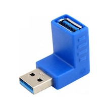 Usb 3.0 Dirsek 90 Derece 5018A Bağlantı Aparatı Köşe Duvar Dik As