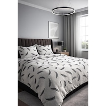 Lifoz 3 Parça Çift Kişilik Yatak Örtüsü 235x250 Cm Beyaz