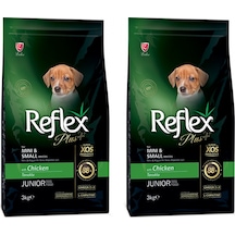 Reflex Plus Tavuklu Mini Küçük Irk Yavru Köpek Maması 2 x 3 KG