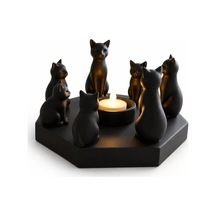 Ri Tüel Kedi Mumluk Bi Blo Plasti K 20 Cm Siyah