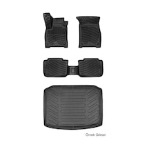 Kia Ev3 2024 Sonrası Üst 3d Araca Özel Paspas Ve Bagaj Havuzu Set