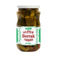 5 Adet Berrak Çubuk Usulü Salatalık Turşusu 340 G