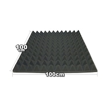 Piramit Sünger 100x100cm Yapışkansız Akustik Ses Yalıtım Süngeri