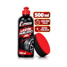 Premium Lastik Parlatıcı Jel 500 Ml Uzun Süre Etkili Yeni Görünüm Pratik Uygulama Sünger Hediyeli - 312757416