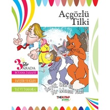 Açgözlü Tilki Üçü Bir Arada Etkinlik Kitabı - Vzqg-764864