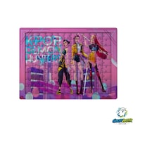 K-pop Demon Hunters 99 Parça Ayaklı Puzzle Dekoratif Çocuk Yapbozu 0268