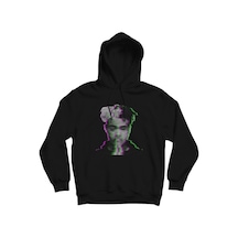 Xxxtentacion Baskılı Kapşonlu Sweatshirt Siyah