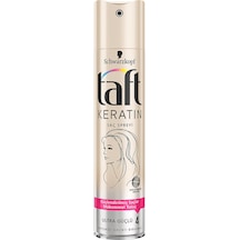 2 Adet Taft Saç Spreyi 250 Ml No 3 Keratin Ultra Güçlü