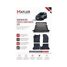 Renault Express 2026 Model 4d Ekstra Havuzlu Paspas Ve Bagaj Havuzu Set