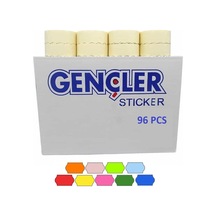 Etiketleme Makinesi Turuncu Etiket 96Adet