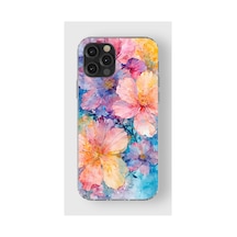 iPhone Uyumlu 12 Pro Max Desen274 Çok Renkli